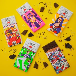 Le Chocolat des Français Cacaorico Assortiment de 5 Tablettes Bio