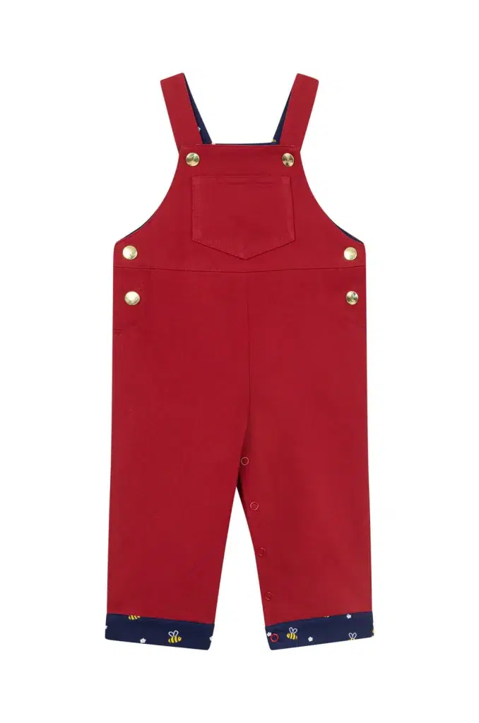 Smiffys Costume Chucky bleu pour adulte, haut et salopette imprimée, sous licence officielle, haut rayé avec poignets colorés, parfait pour Halloween