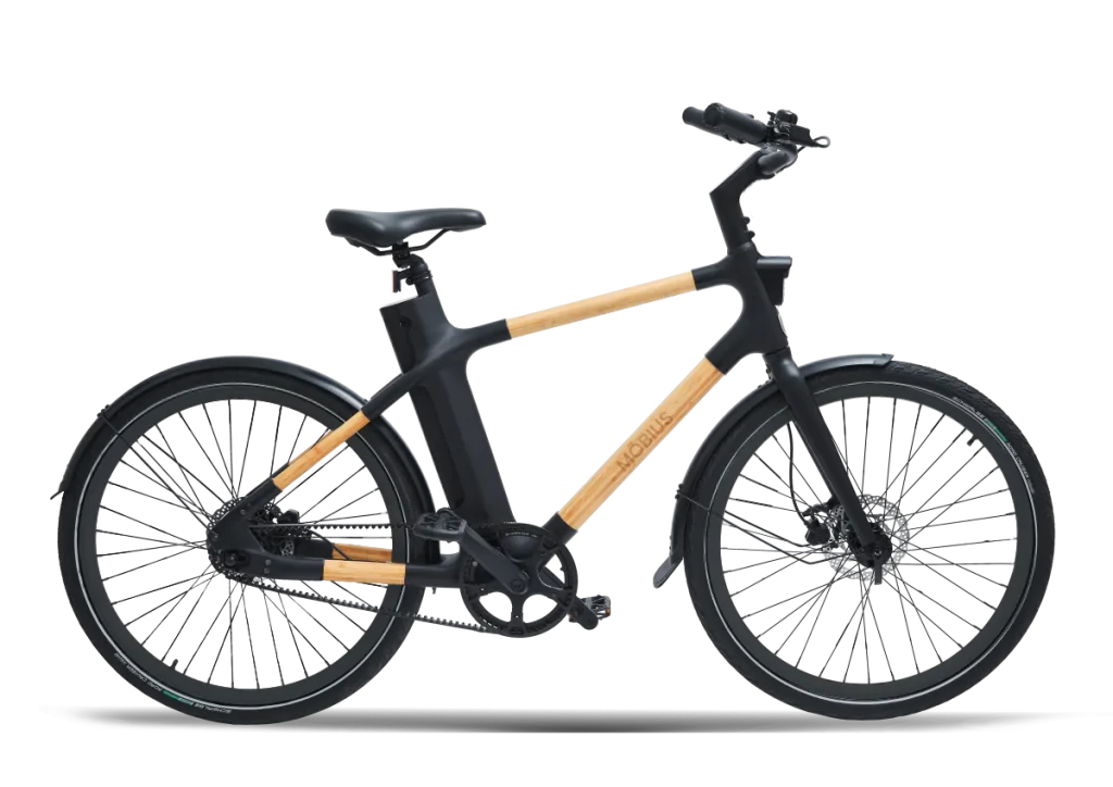 Vélo de ville Carrier en chêne durable 26 pouces - Bough Bikes