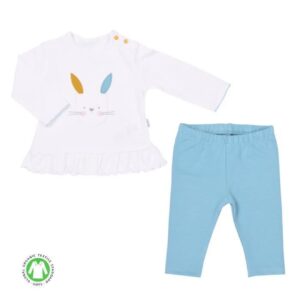 Pyjama bébé deux pièces Lapinou Sevira Kids.