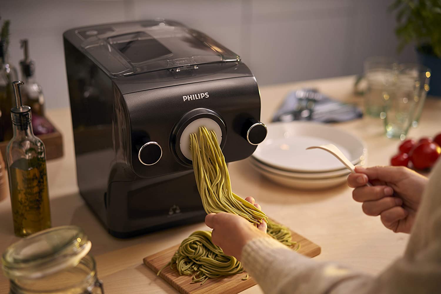 Machine à pâtes et tagliatelles fraîches