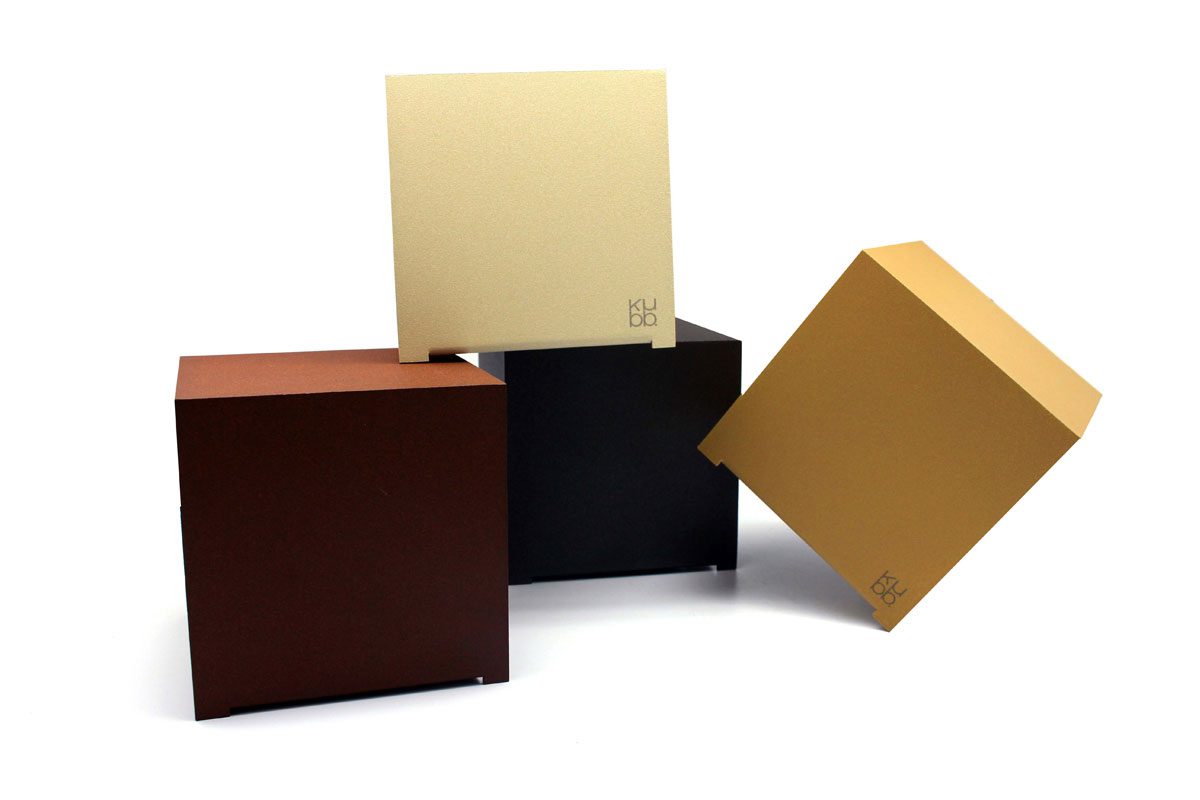 Made in France : Kubb Bleu Jour Noyer