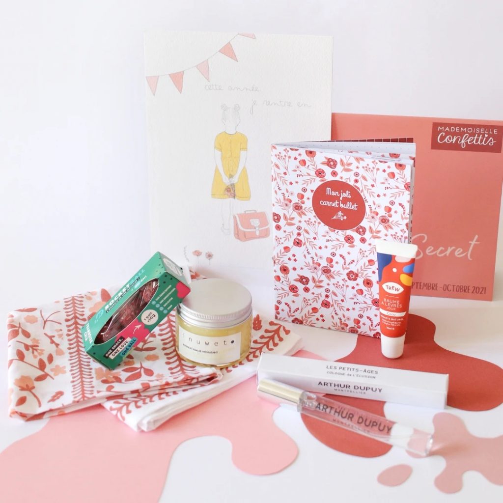 Box beauté Mademoiselle Confettis