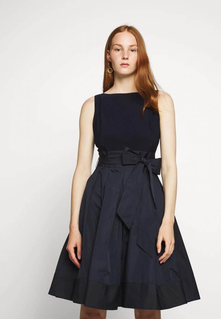 Robe de soirée en taffetas Ralph Lauren