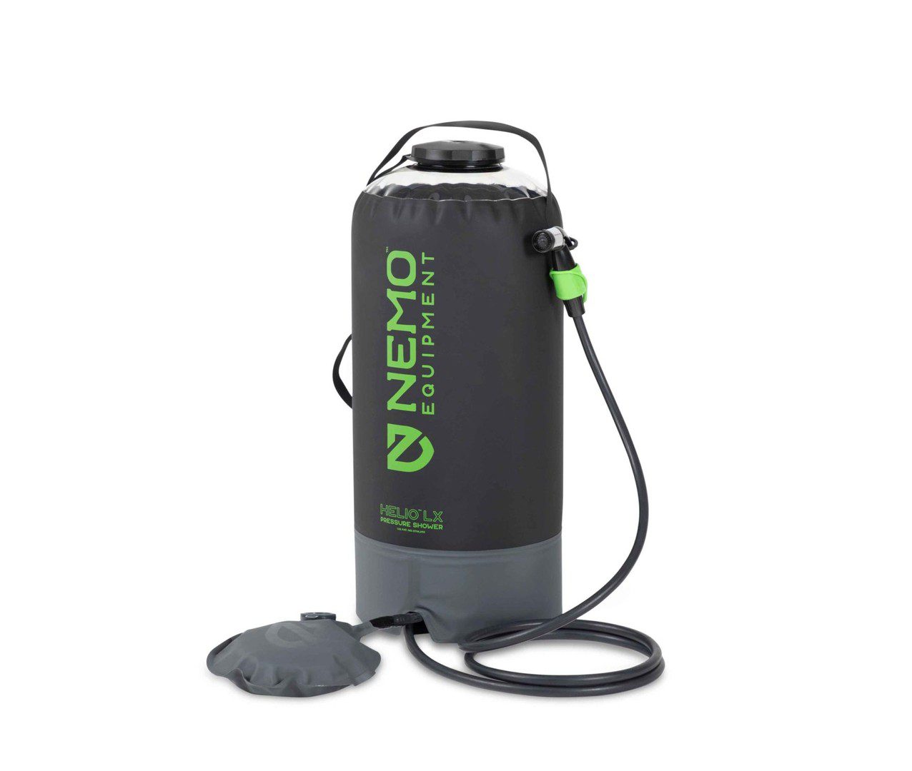 Le haut de gamme : Douche de camping NEMO Equipment Helio LX