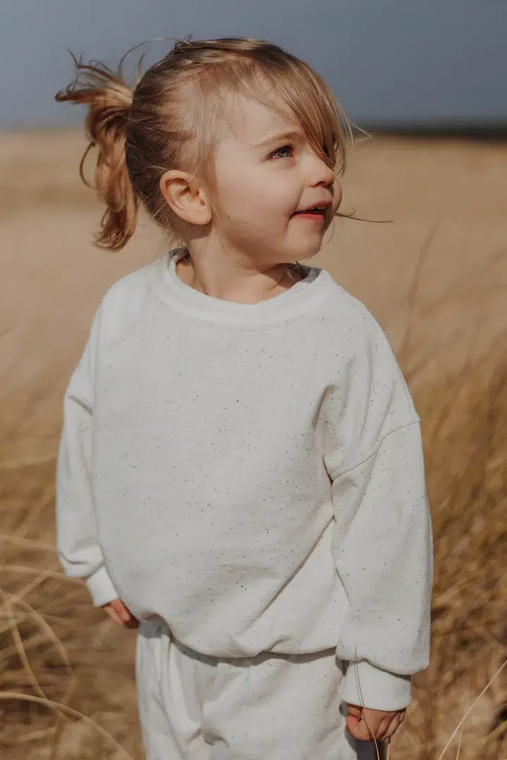 L’écolo : Sweat moucheté enfant Upé