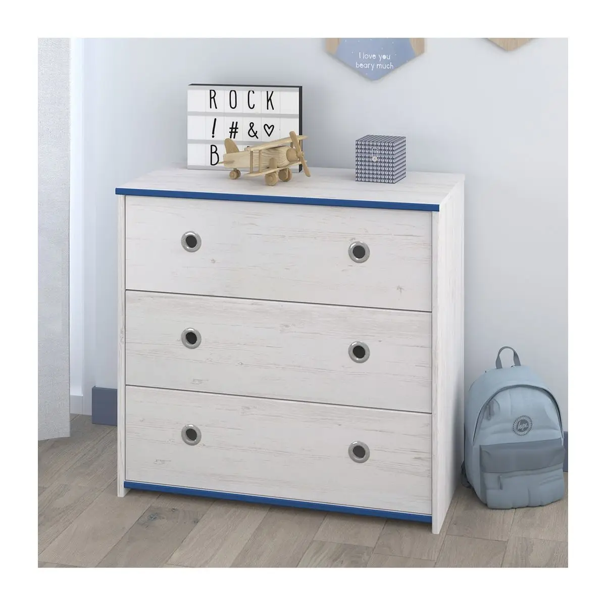 Le meilleur rapport qualité-prix : Commode Snoozy Calicosy