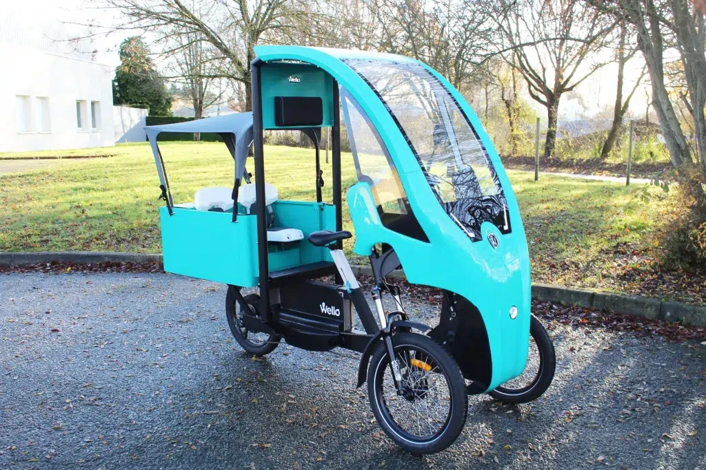 velo cargo electrique wello