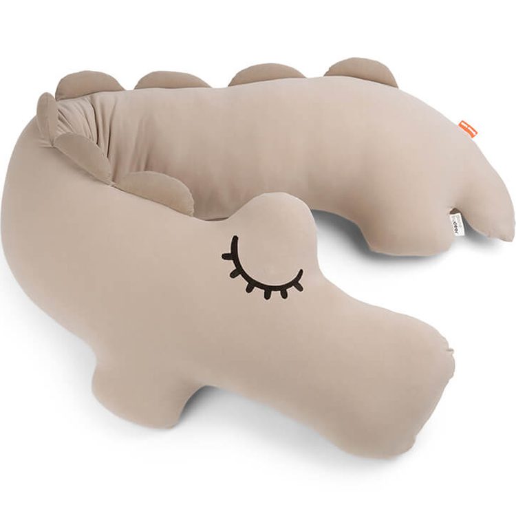 Coussin de maternité et d'allaitement Croco Sable Done by Deer