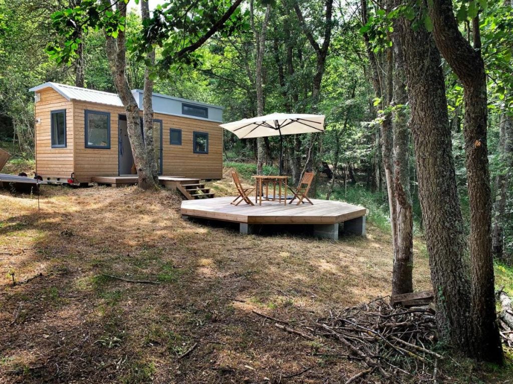 Tiny house autonome en pleine nature à Albières dans l’Aude