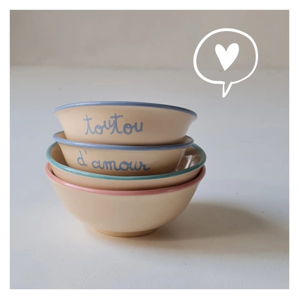 Gamelles pour chien TOUTOU D'AMOUR