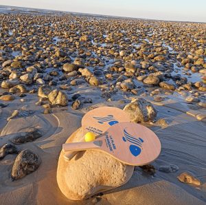 Activité, été, Les raquettes de plage, made in France