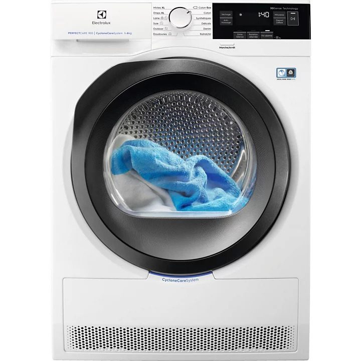 Sèche linge pompe à chaleur Electrolux EW9H3853SB