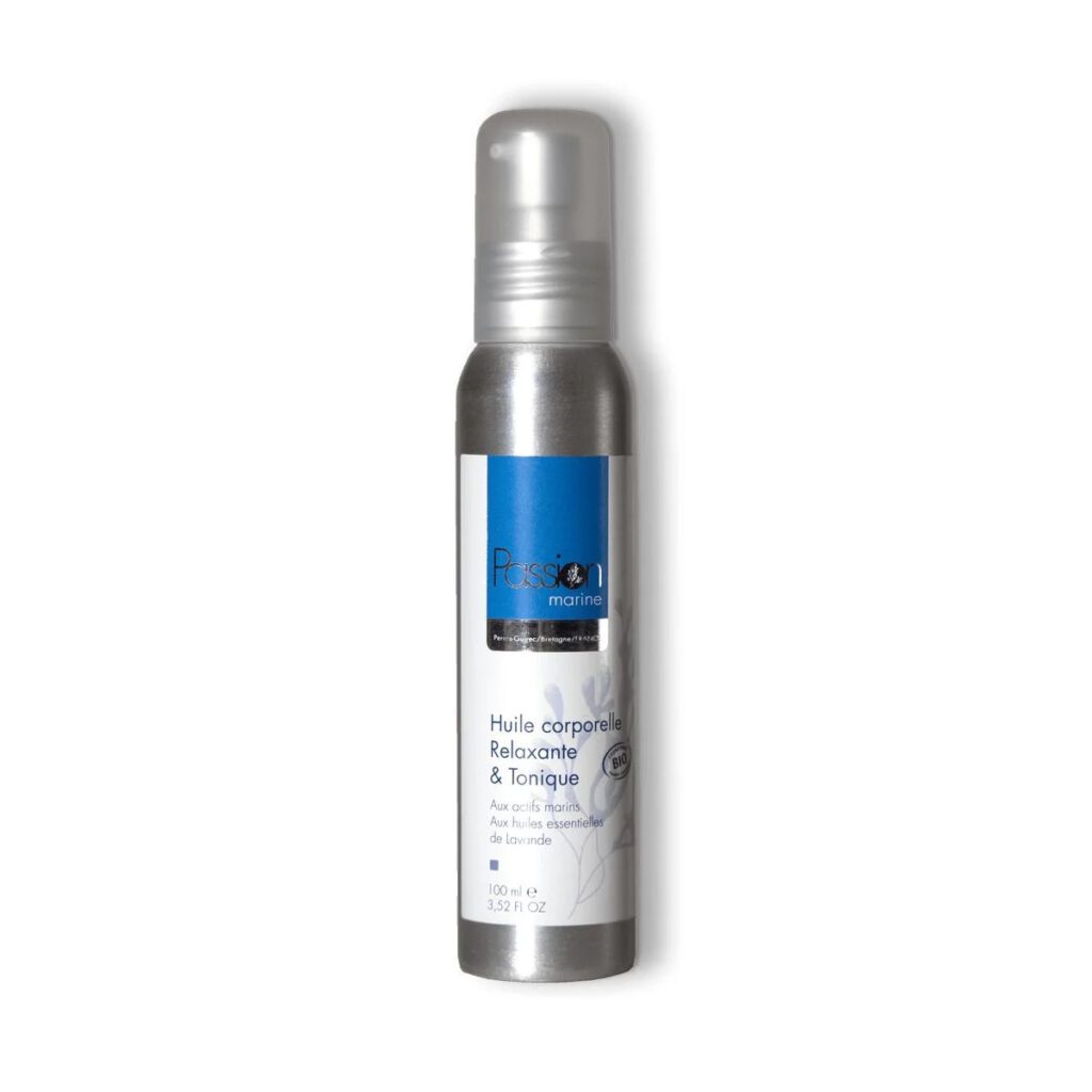 Huile corporelle relaxante et tonique lavande