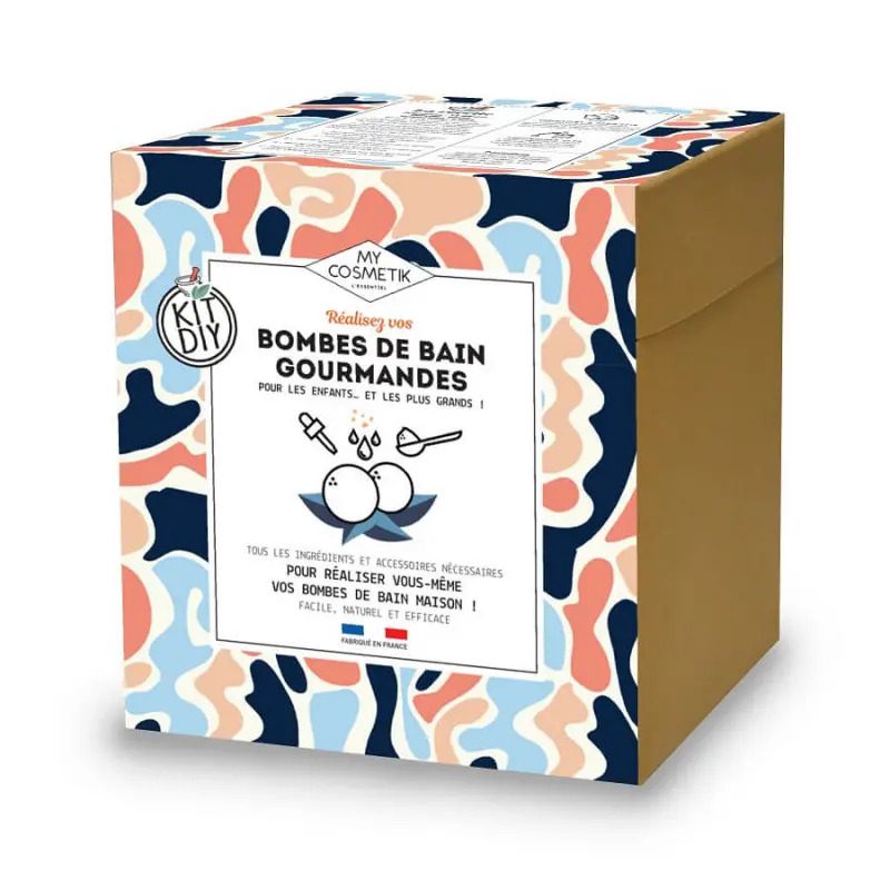 Coffret cadeau DIY - Bombes de bain gourmandes