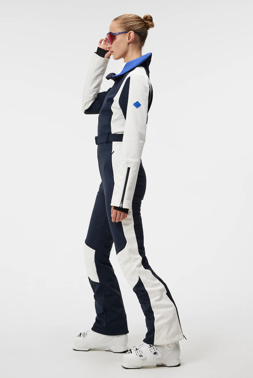 Le meilleur haut de gamme : la combinaison de ski J. Lindeberg Coyote One Piece JL Marine