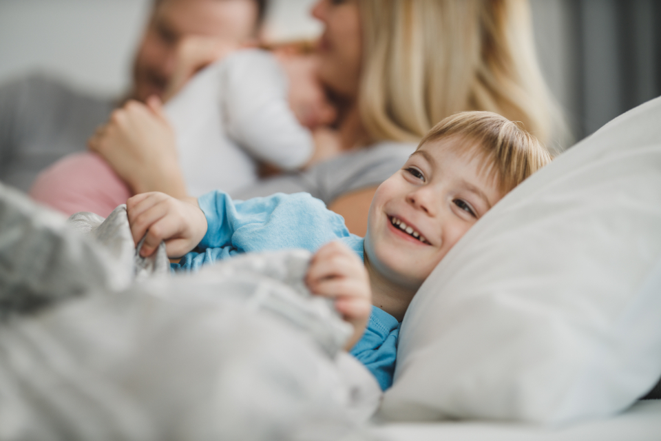 Un enfant qui dort