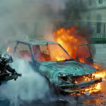 Voiture brûlée ou dégradée pendant les émeutes : serez-vous indemnisé ?